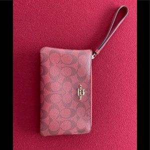 Coach wristlet.